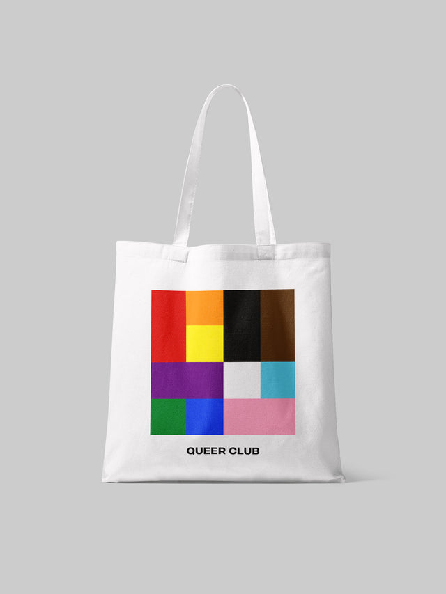 Evolution Pride Flag Tote Bag