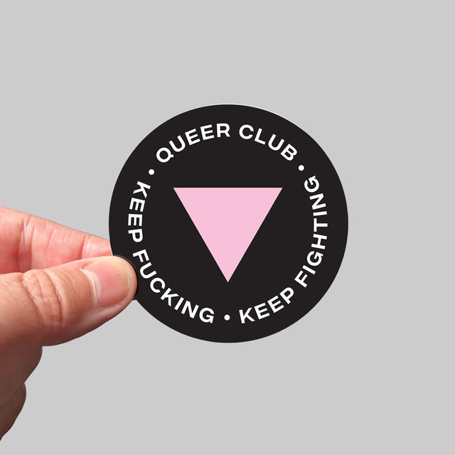 Pink Triangle Sticker