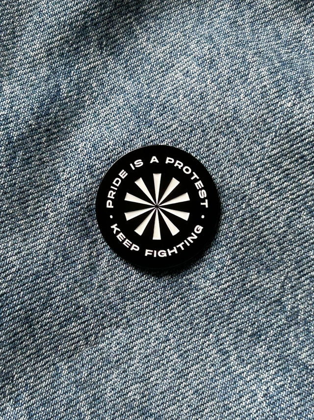 Protest Enamel Pin