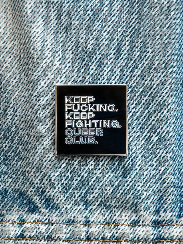 Keep Fighting Enamel Pin