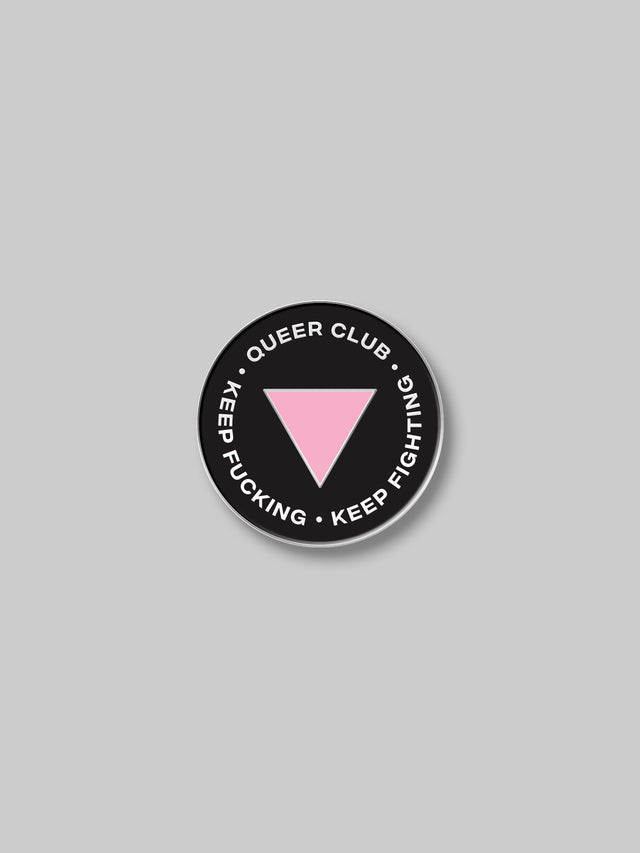 Pink Triangle Enamel Pin