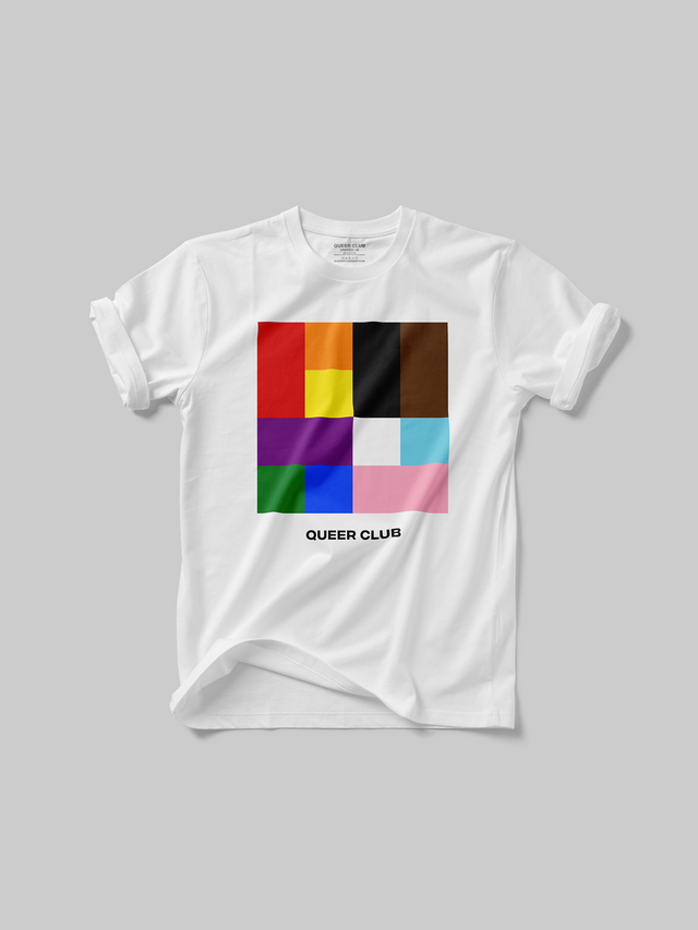 Evolution Pride Flag Tee